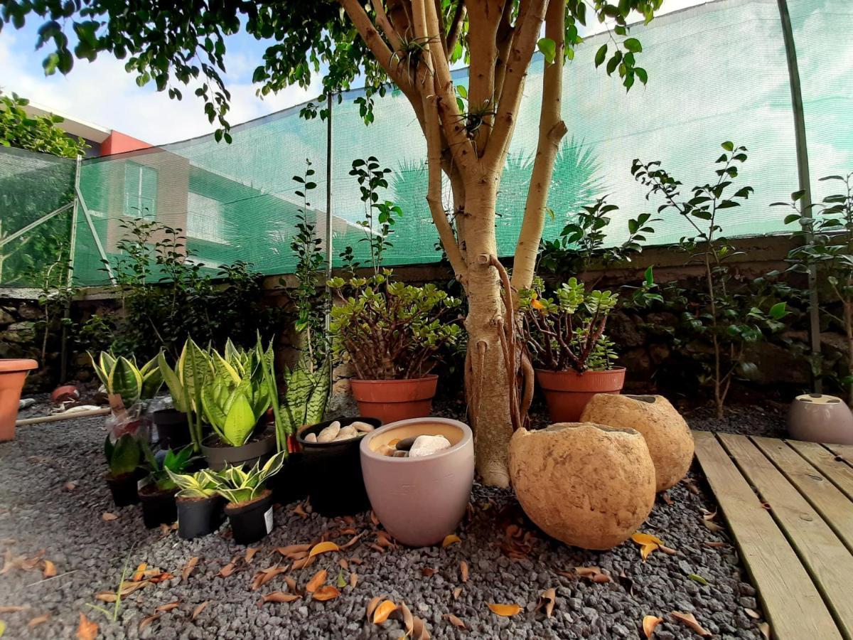 Casa Das Yucas - Patio Apartment Capelas Buitenkant foto