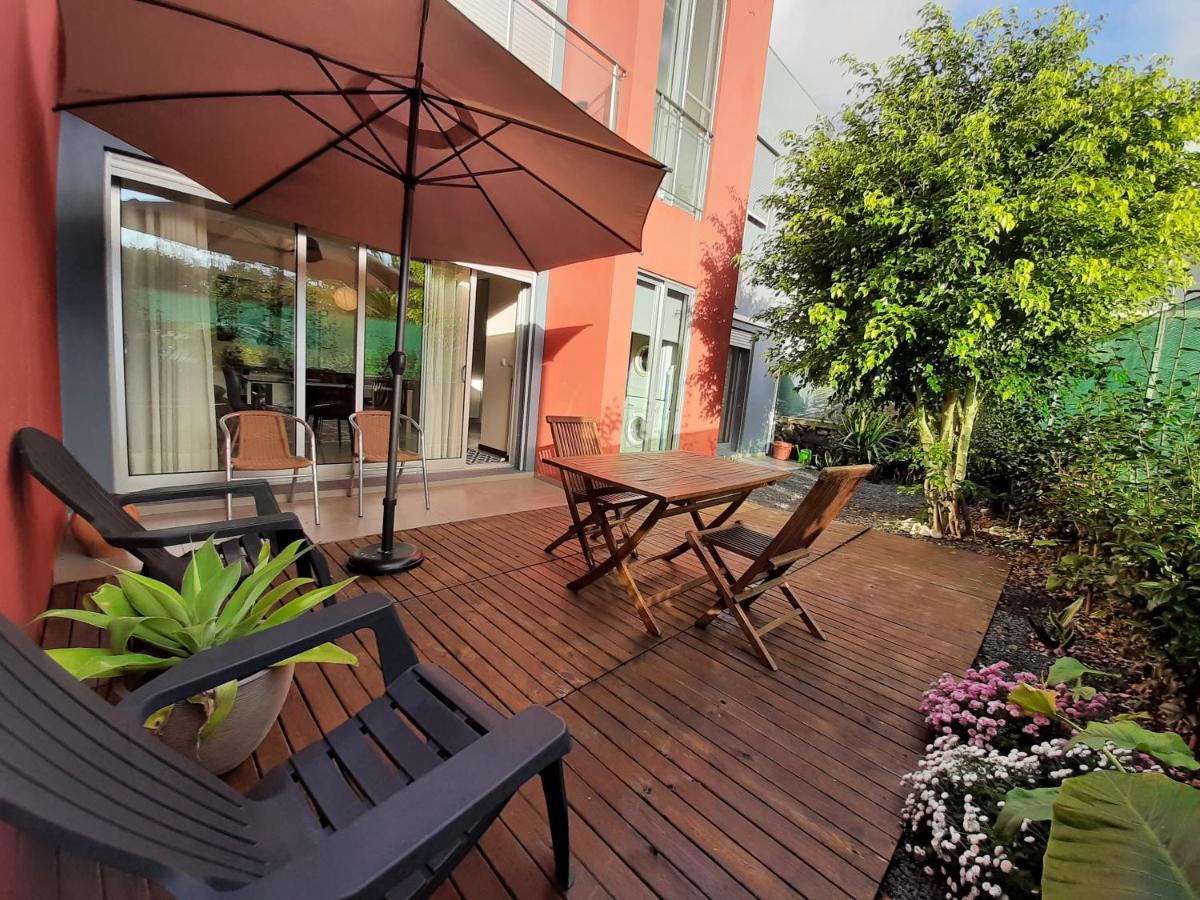 Casa Das Yucas - Patio Apartment Capelas Buitenkant foto